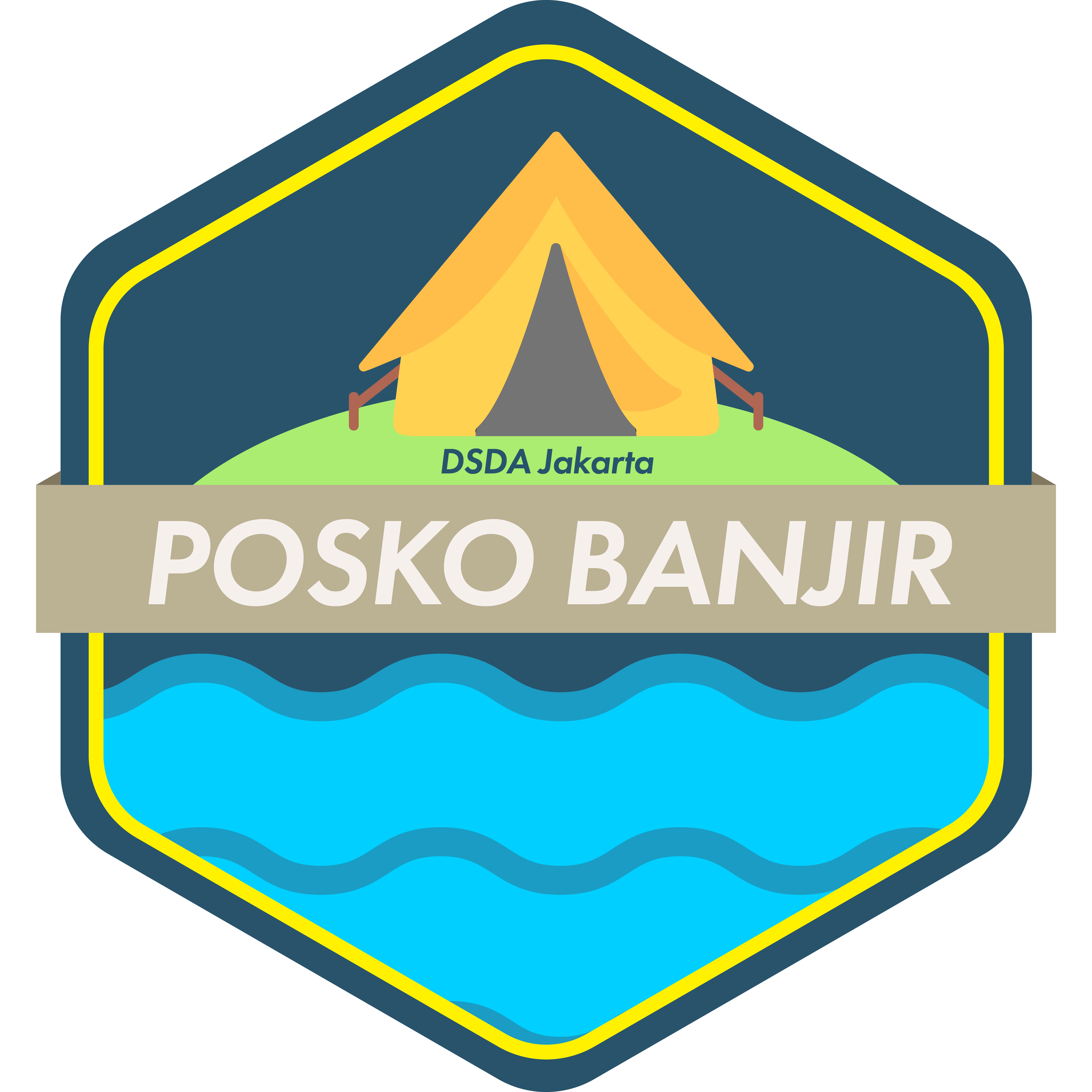 Posko Banjir Logo